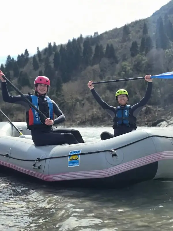 Vjosa River Rafting Boat